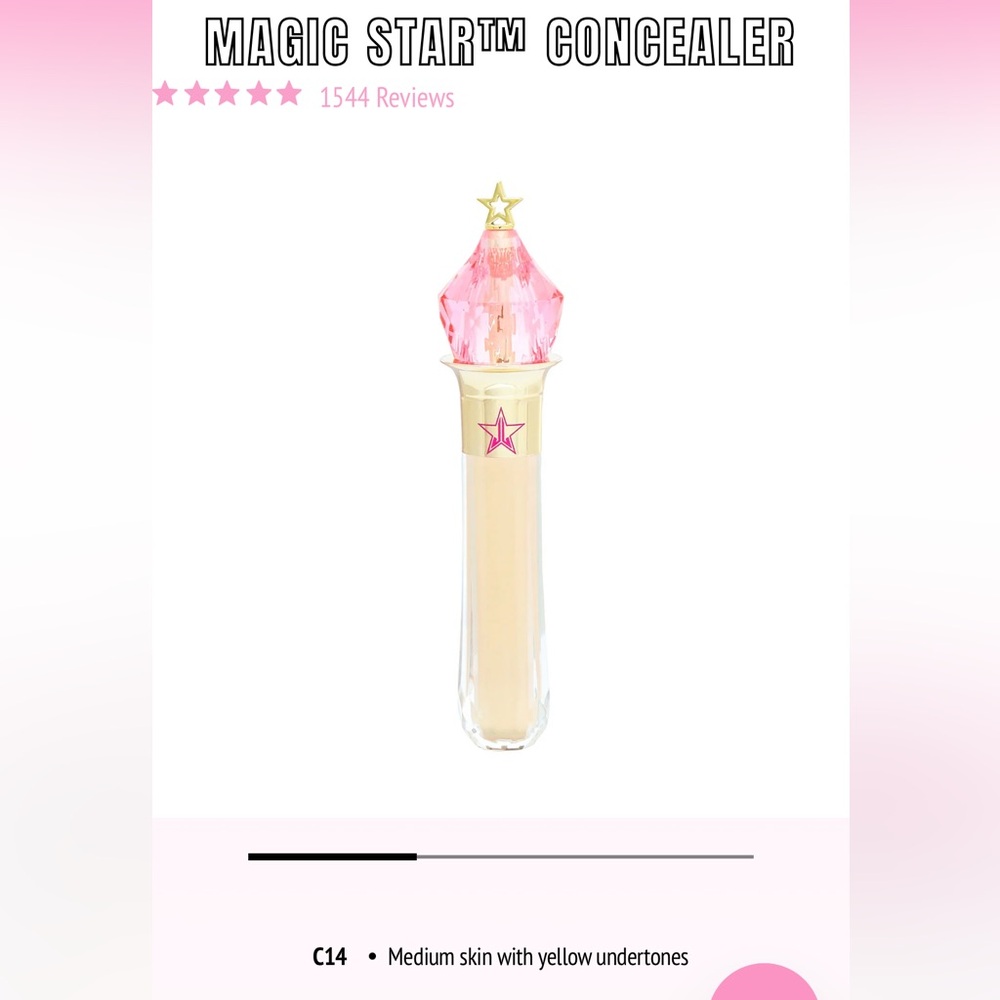 💜 Jeffree Star Magic Star concealer C14 NIB